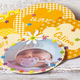 Welcome to our midst - Birth card