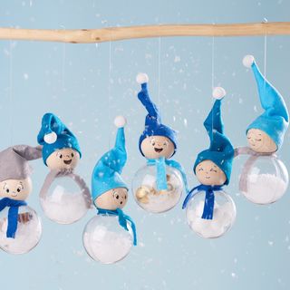 Set créatif VBS « Lutin d'hiver en boule en acrylique »