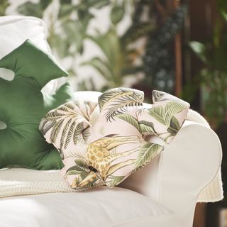 Sew Monster Leaf Cushion