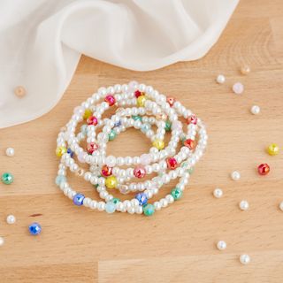 Bracelets en perles de verre