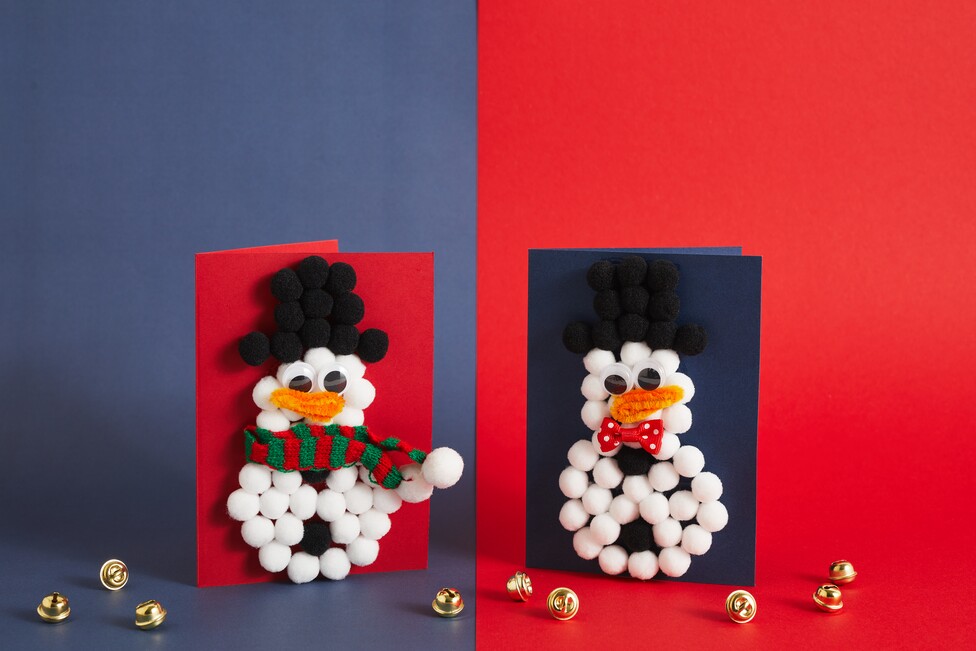 schneemann karte