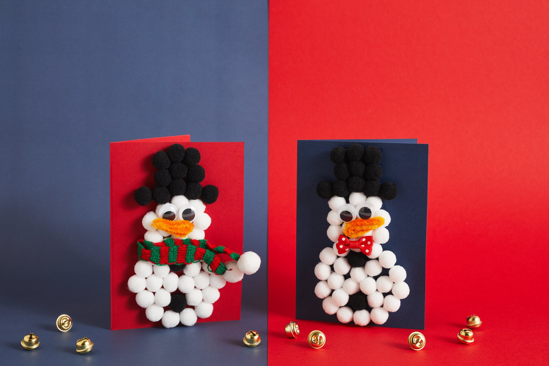 schneemann karte