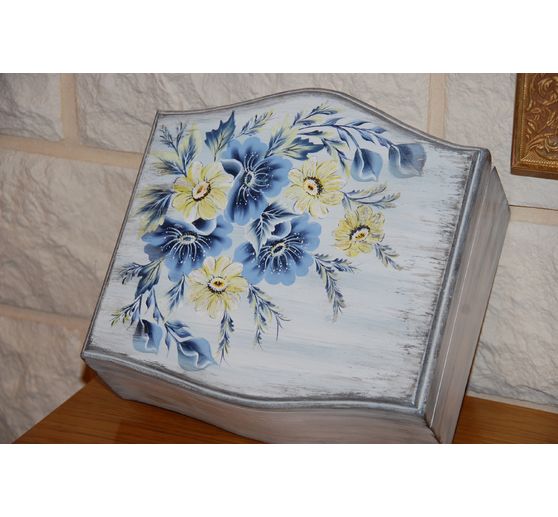 25_helenasbastelstube_Bemalte Tee Box und bemalte Geschenkschachteln, dekorative Malerei