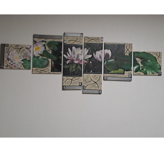 88_Hozen_Reflet nenuphar sur l'eau