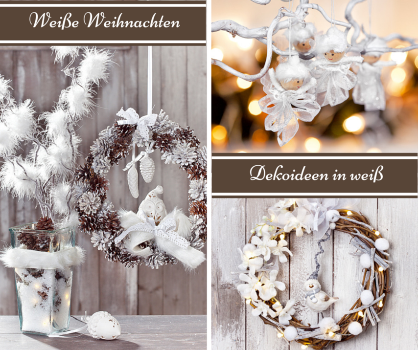 Weihnachtstrends: Weihnachten in weiß