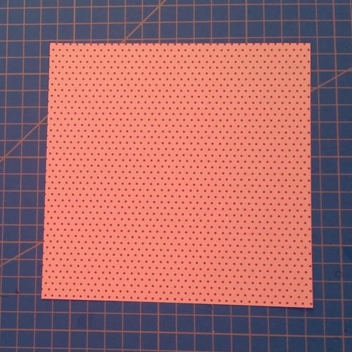 Instructions for Origami Folding Heart with Pocket