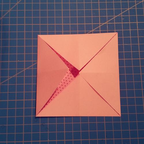 Instructions for Origami Folding Heart with Pocket