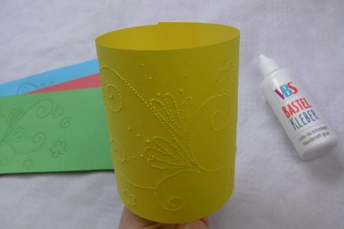 Making a table lantern