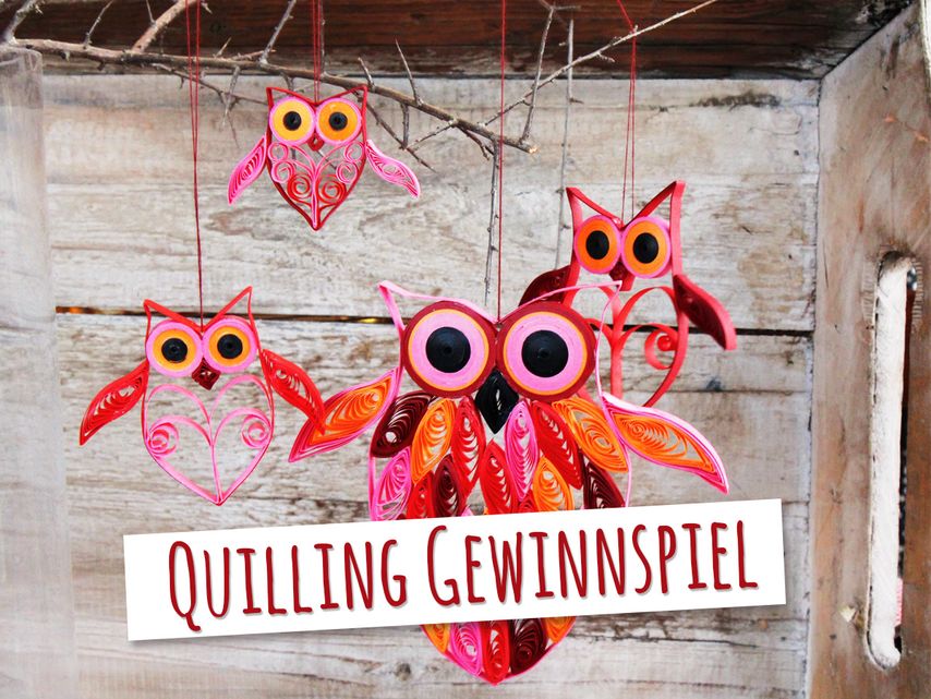 Gewinnspiel: Quilling-Set von Karen-Marie