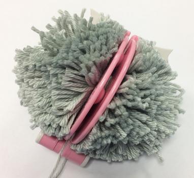 Keychain with pompom