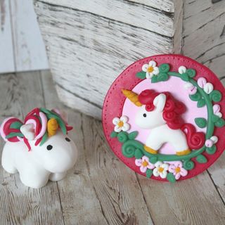 Einhörner aus Fimo