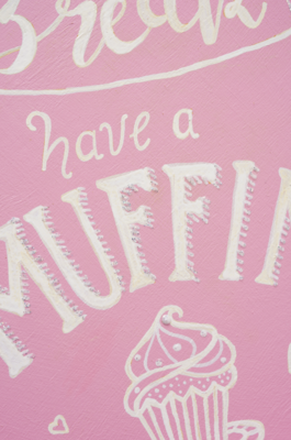Tablett: Detail Handlettering detaillierte Sicht