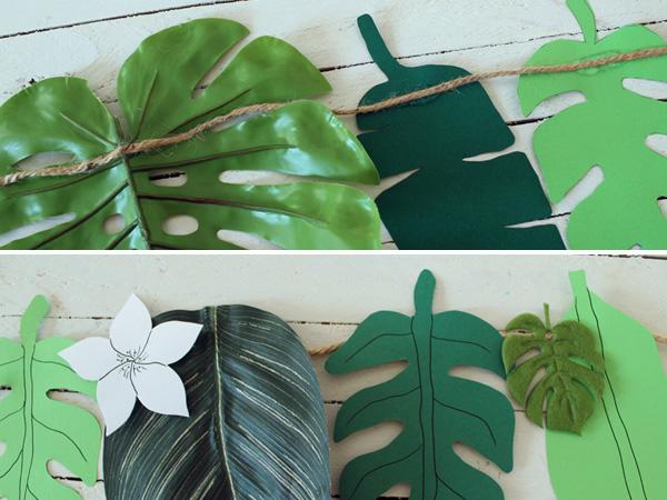 Assemble garland