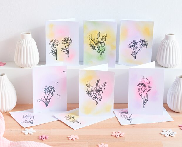 karten Blumen