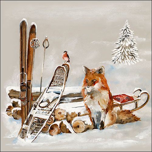 Serviette Renard Et Oiseau Dans La Neige Loisirs Creatifs Vbs Hobby Service Want to discover art related to decopatch? serviette renard et oiseau dans la neige
