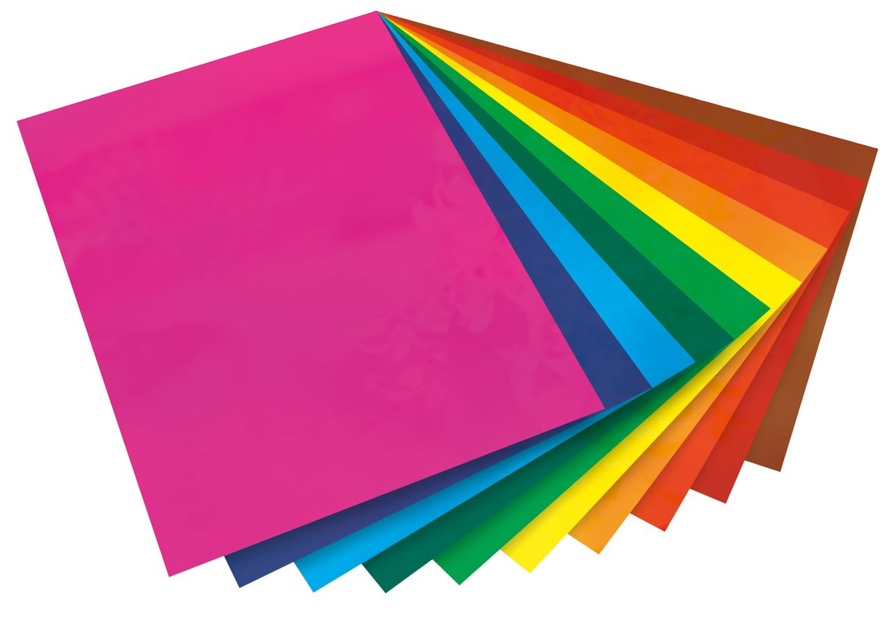 Fensterfolie 10 Farben Sortiert Vbs Hobby Bastelshop