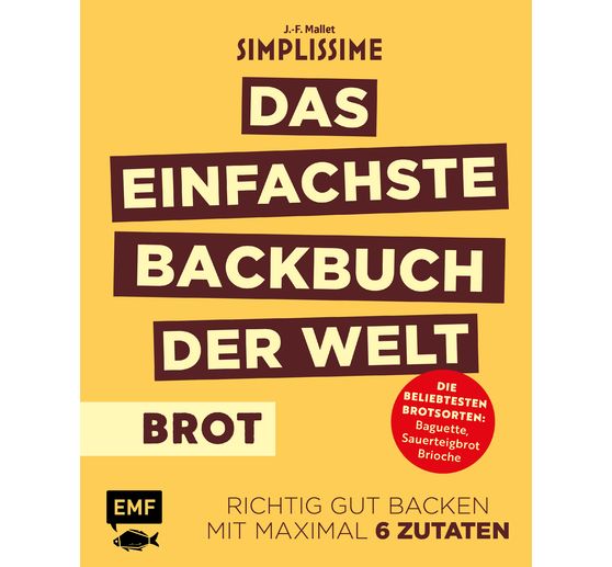 buch simplissime das einfachste backbuch der welt brot vbs hobby bastelshop