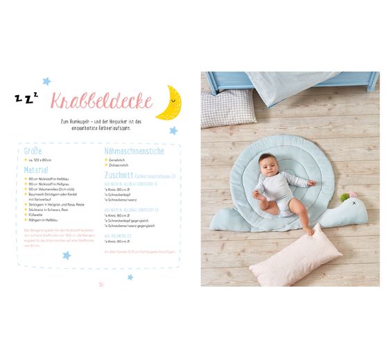 Buch Nahen Furs Nestchen Niedliche Projekte Furs Babyzimmer Vbs Hobby Bastelshop