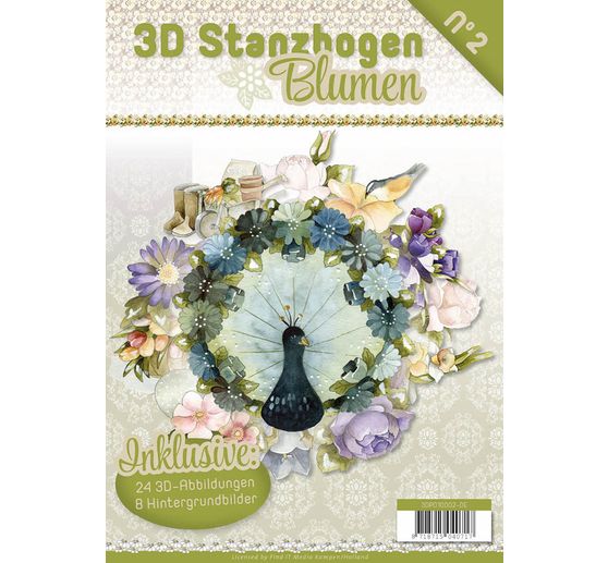 3d Stanzbogenbuch Blumen