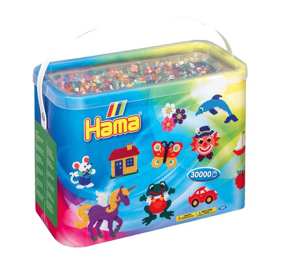 Boite Hama De 30 000 Perles Loisirs Creatifs Vbs Hobby