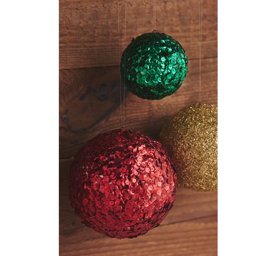 Boule en polystyrène, Ø 10 cm