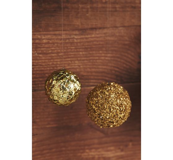 Boule en polystyrène, Ø 10 cm
