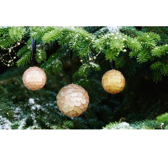 Boule en polystyrène, Ø 10 cm