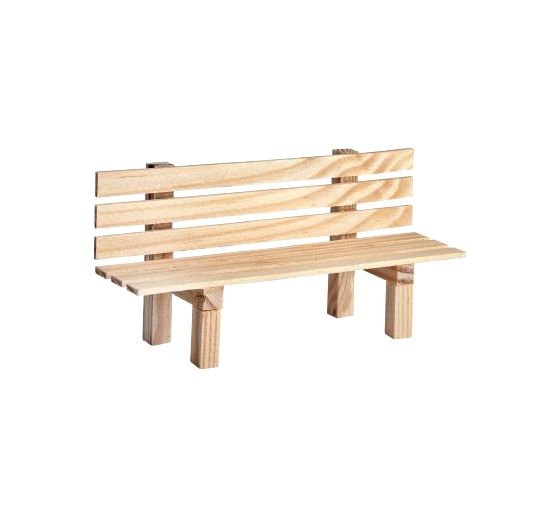 Holz Gartenbank Deko Miniatur