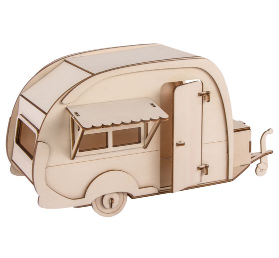 Holzbausatz Wohnwagen Vbs Hobby Bastelshop