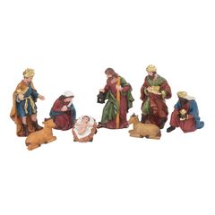 santons inclus Cr/èche VBS /« Tib/ériade /» env 34,7 x 3,8 x 20 cm