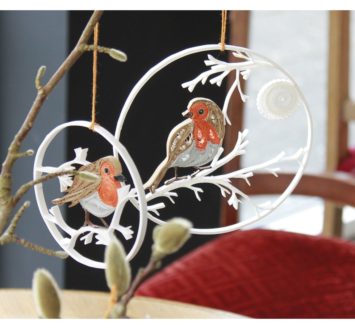 KarenMarie QuillingSet "Red Robin" VBS Hobby