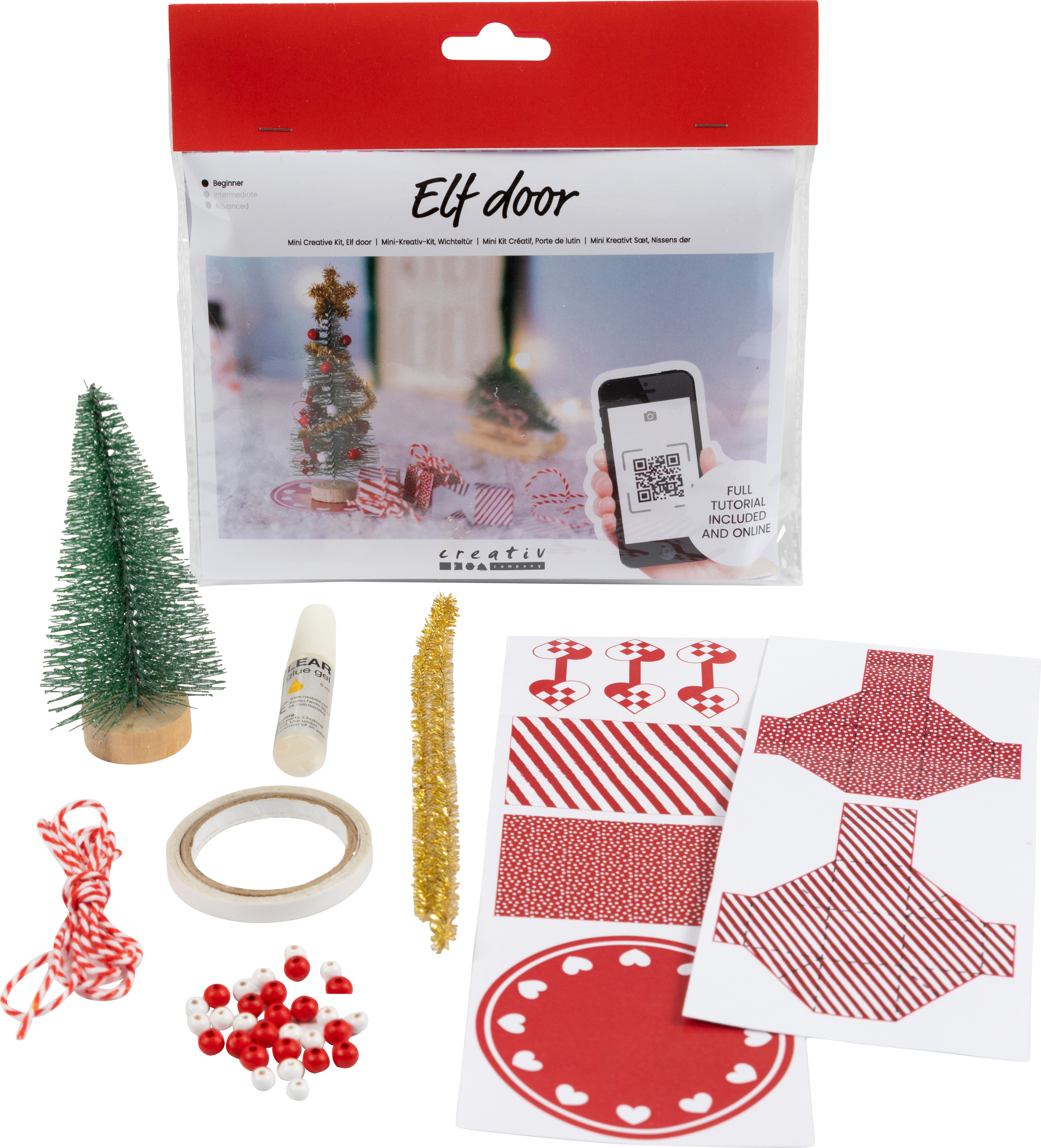 Kit plastique dingue décorations Noël x 7