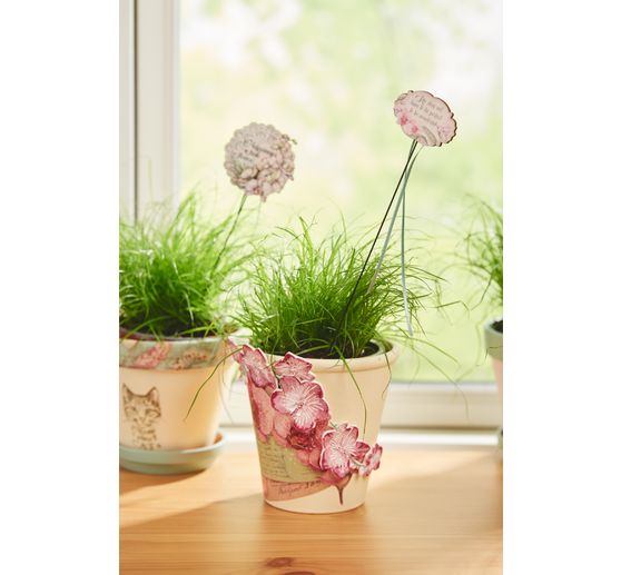 3D-Texturform "Orchidee & Schmetterling"