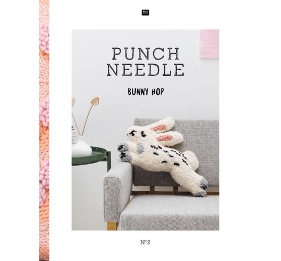 Livre Rico Design « Punch Needle No. 2 Bunny Hop »