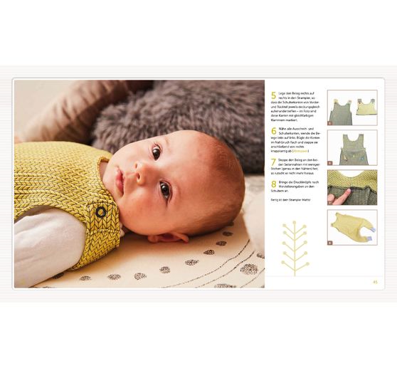 Livre "Erstausstattung für Babys nähen - aus Jersey"