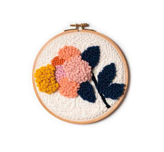 Rico Design Punch Needle Set "Bild Blume"