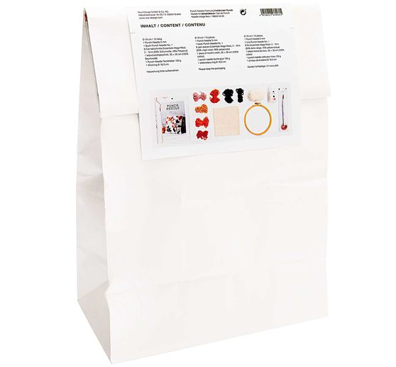 Rico Design Punch Needle Set "Bild Blume"