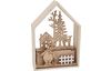 VBS wooden construction set "Winter house", 9 pcs.