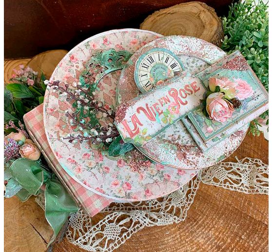 Scrapbook-Block "House of Roses"