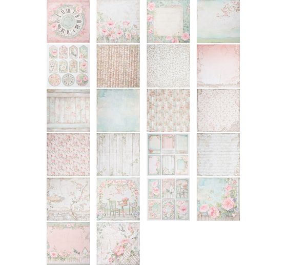 Scrapbook-Block "House of Roses"