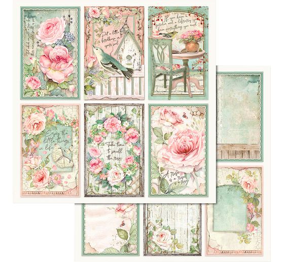 Scrapbook-Block "House of Roses"