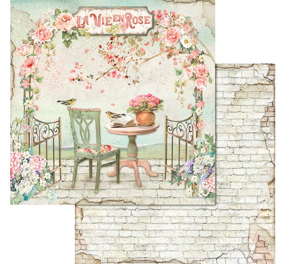Scrapbook-Block "House of Roses"