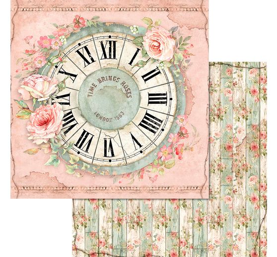 Scrapbook-Block "House of Roses"