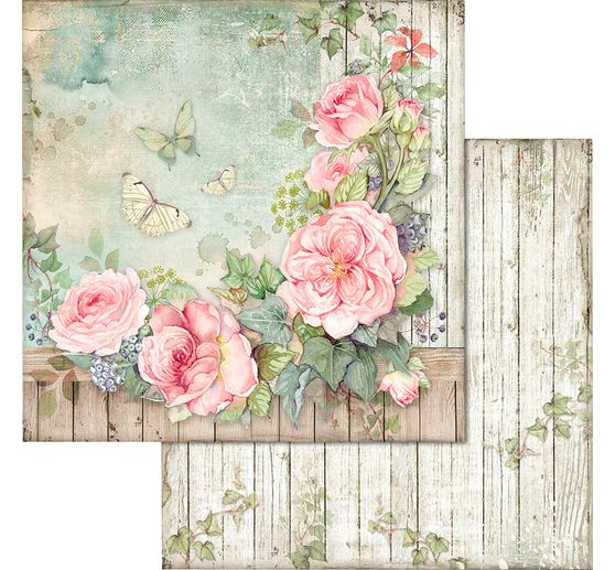 Scrapbook-Block "House of Roses"