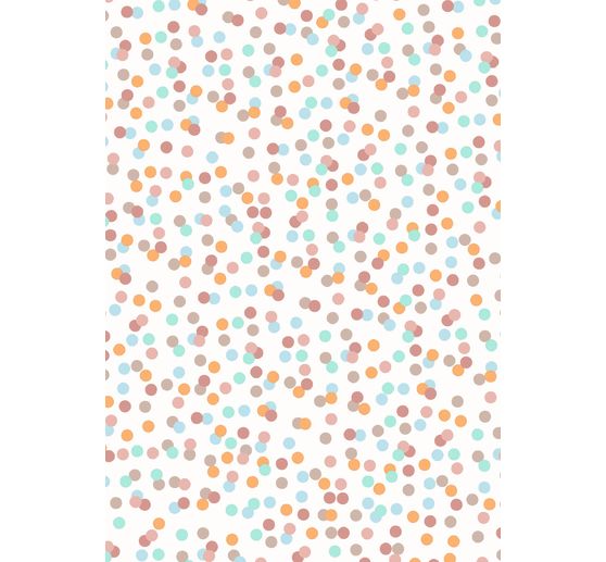 Papier transparent « Pois pastel »