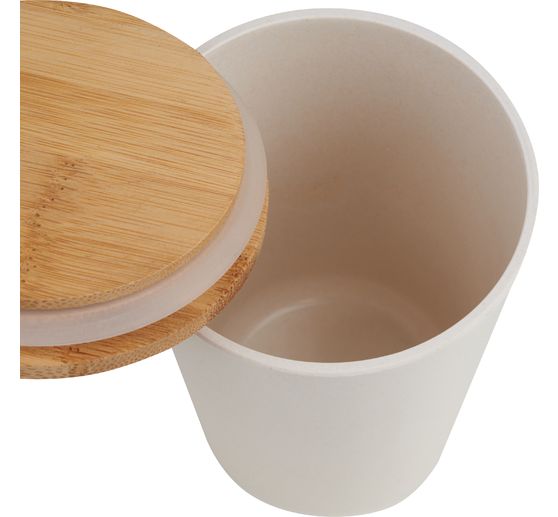 Boîte déco avec couvercle VBS, ronde, 700 ml
