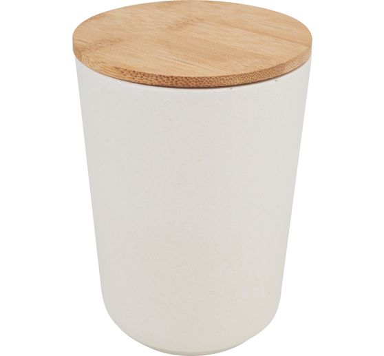 Boîte ronde en paille de bambou 8 cm (d)