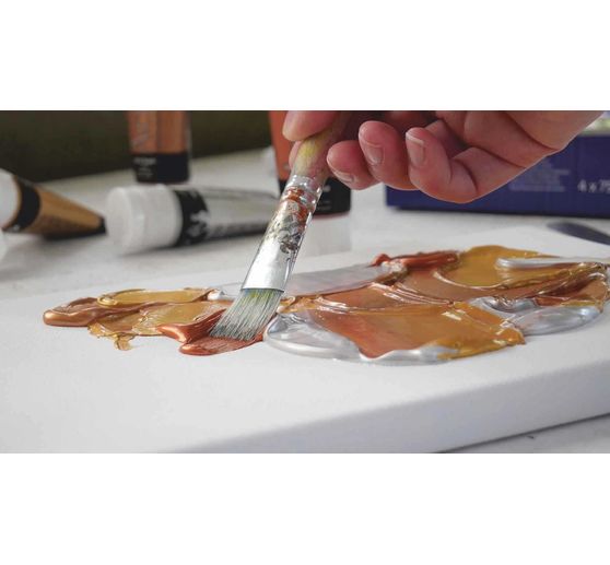 KREUL el Greco Acrylic "Metallic Colors", 4er-Set