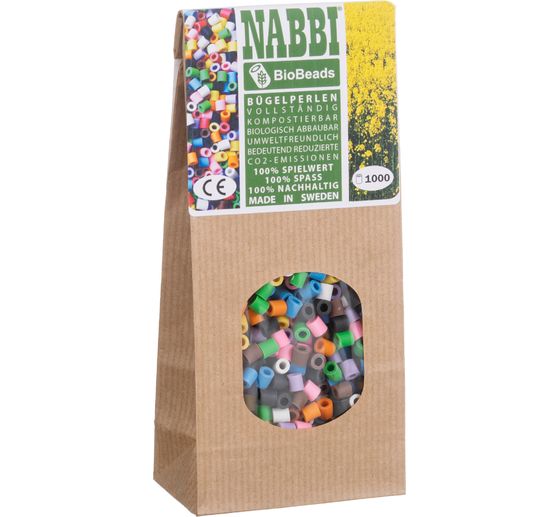 Nabbi Bio Iron-on Beads, 1.000 pieces