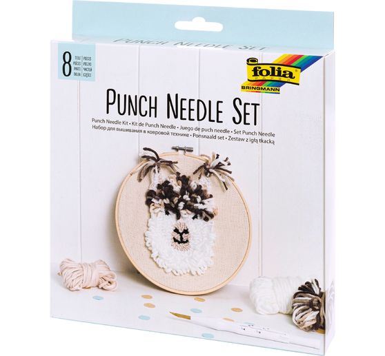 Punch Needle Set Alpaca - VBS Hobby